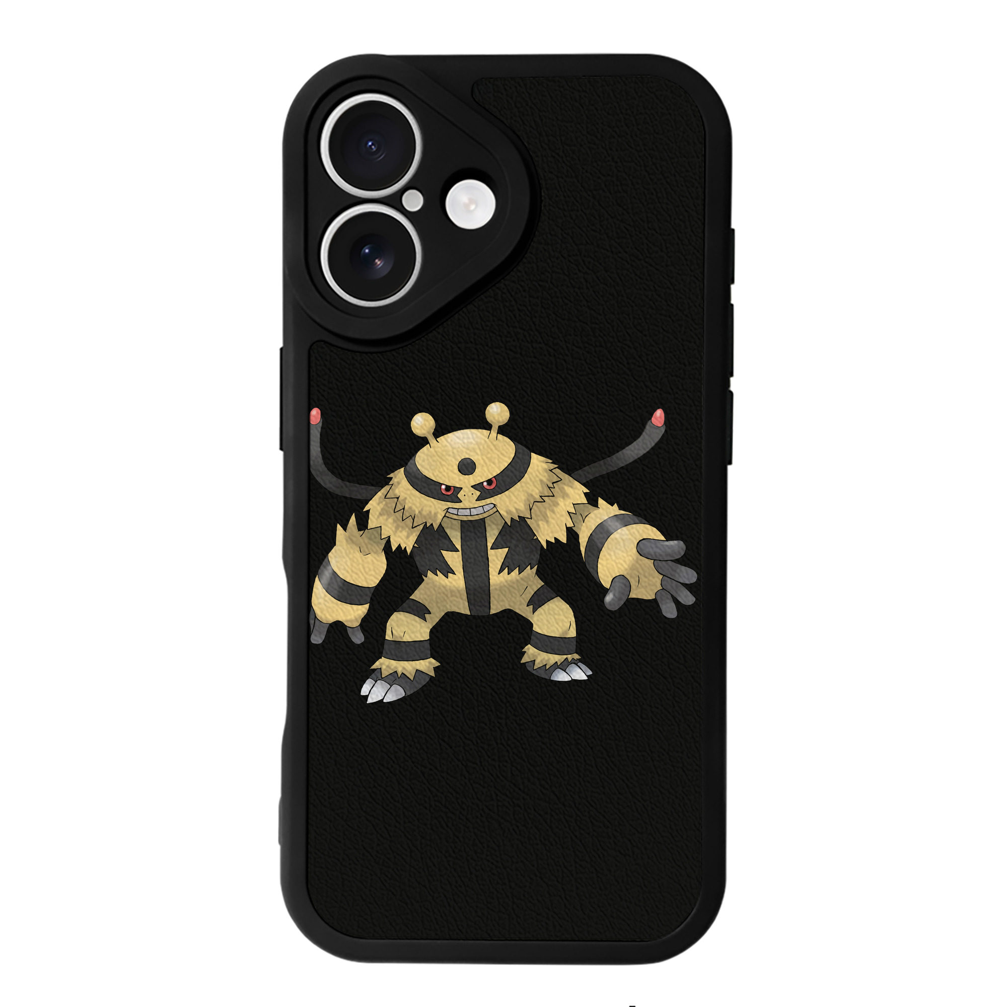 （画像用） ポケットモンスター Pokémon 【iPhone 16シリーズ対応】シリコンスマホケース（レザー調） 材質：シリコン
